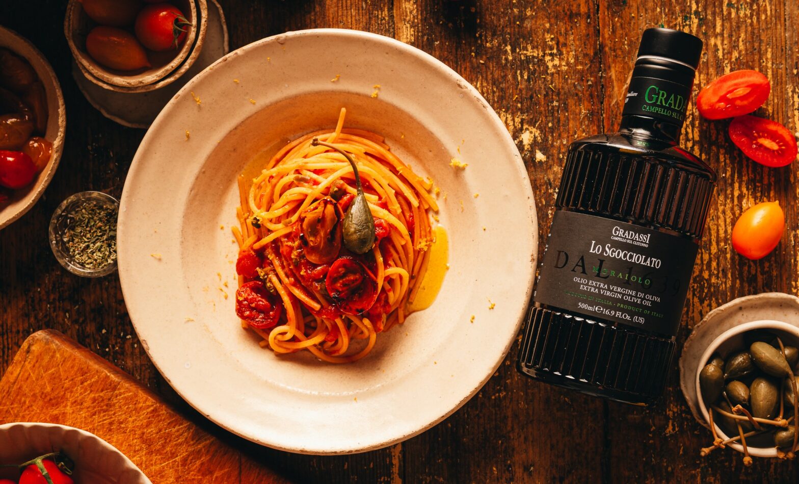 Gradassi Lo Sgocciolato olio extra vergine di oliva mono varietale moraiolo